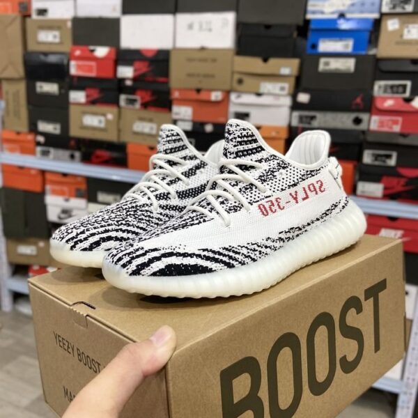 Branded Yezzy Boost 350 Sply Zebra