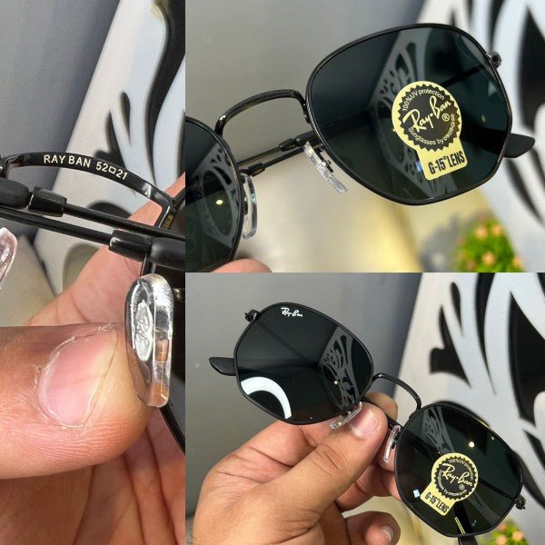 Branded RB Sunglasses Hexa full black