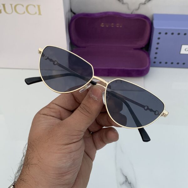 Branded Sunglasses Cateye_goldblack