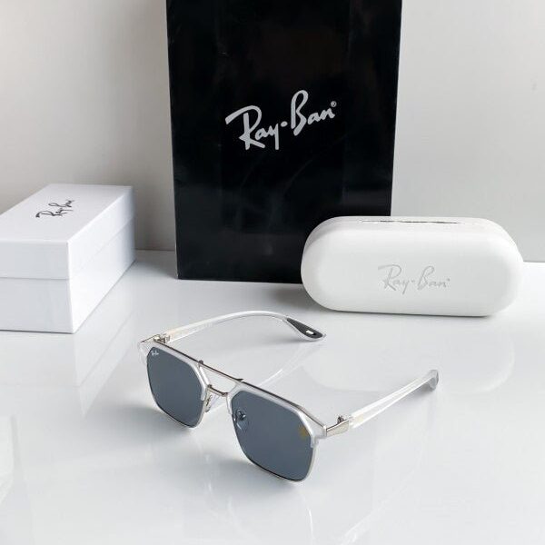 Branded  RB Silver Bt Sunglasses