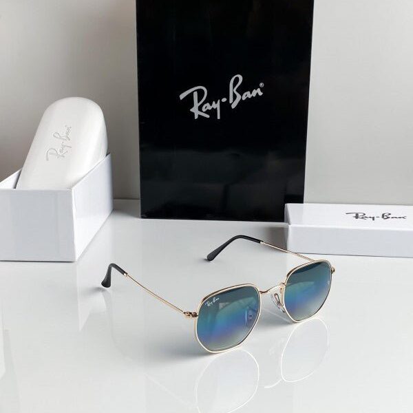 Branded Rb Black Blue Sunglasses Bt
