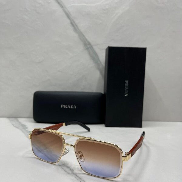 Branded Pda Gold Desert Sunglasses EW