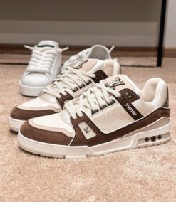 Branded Trainer Mocha With Full Accessories Shoes For Men's