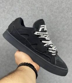 Branded FLA Running Shoes For Mens Black