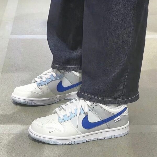 Branded Dunk Low Ivory Hyper Royal For Men's