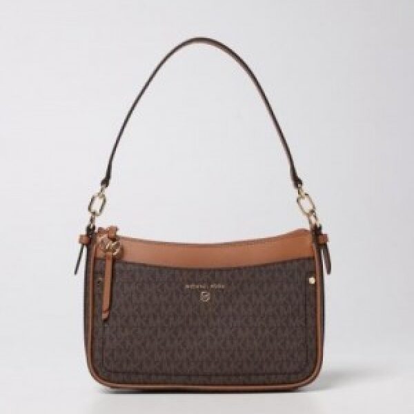 MICHAEL KOR S JET SET MEDIUM LOGO SHOULDER SLING BAG