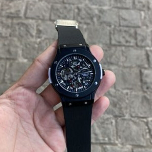 Hublot Skeleton Black.