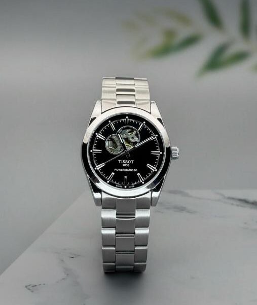 Tissot powermatic 80 silver black