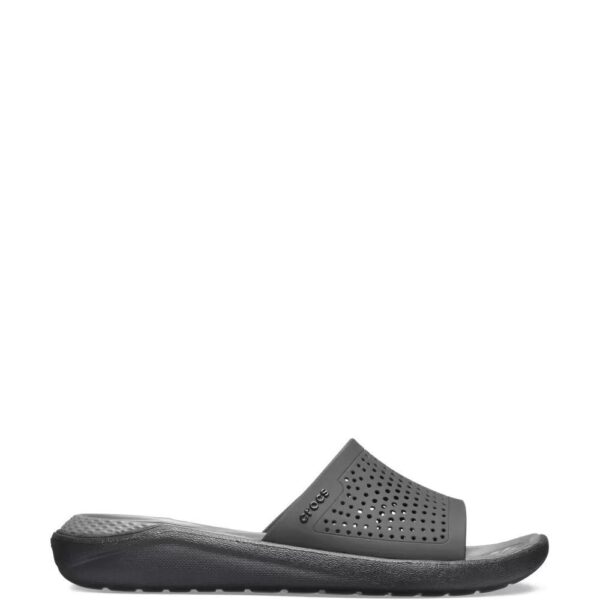 Crocs Lite Ride Flip Flop Black Grey