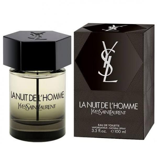 Yves Saint Laurent La Nuit de L'Homme Eau de Toilette for men.