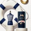 Jean Paul Gaultier Le Male In The Navy Eau de Toilette for men.