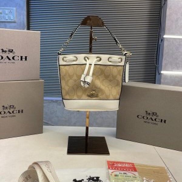 COACH Mini Dempsey Drawstring Bucket Bag1435