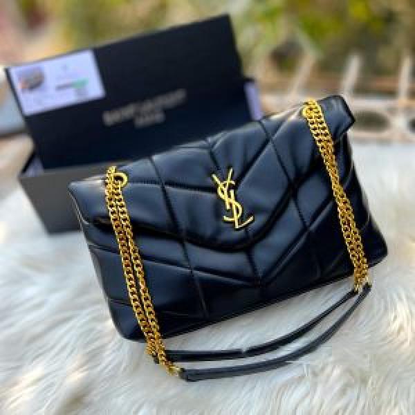YSL SAINT LAURENT COLLEGE MEDIUM CHAIN BAG 5382
