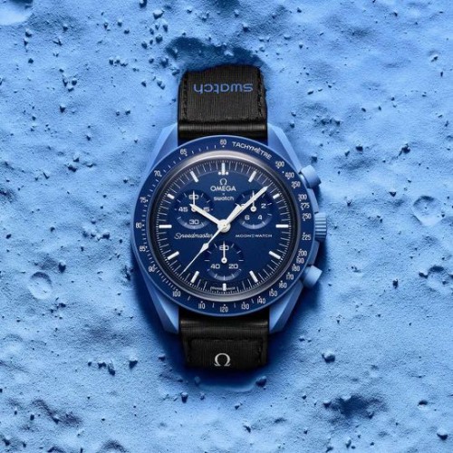 Swatch x Omega Bioceramic MoonSwatch Mission to Neptune