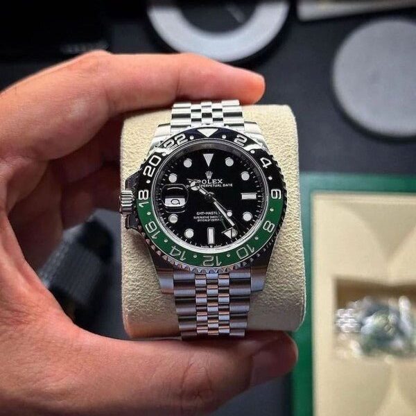 ROLEX GMT MASTER 2 LEFT HAND Quartz WATCH
