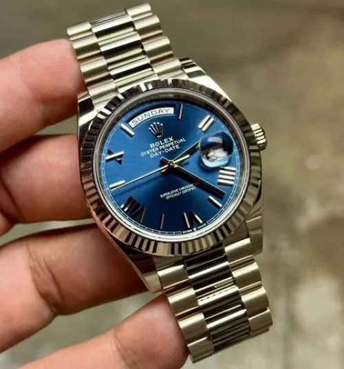 ROLEX DAY DATE (SILVER BLUE)