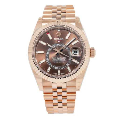 ROLEX SKY DWELLER (GOLD CHOCOLATE)